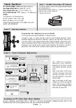 Preview for 3 page of VESTEL 32VH3025D Operating Instructions Manual