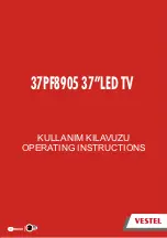 Preview for 2 page of VESTEL 37PF8905 Operating Instructions Manual