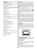 Preview for 3 page of VESTEL 42PF7017B Operating Instructions Manual