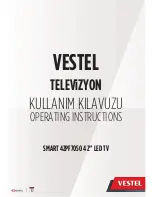 VESTEL 42PF7050 Operating Instructions Manual предпросмотр