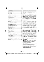 Preview for 2 page of VESTEL 42PF8231 Manual