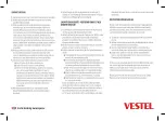 Preview for 110 page of VESTEL 48UA8900 Operating Instructions Manual