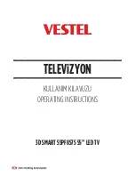 VESTEL 55PF8575 Operating Instructions Manual preview