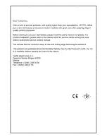 Предварительный просмотр 2 страницы VESTEL ABX-402 E User Manual