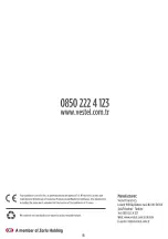 Preview for 15 page of VESTEL ADB-6307 User Manual