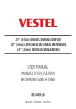 VESTEL ED24V78/D User Manual предпросмотр