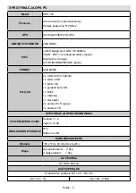 Preview for 42 page of VESTEL OPS150-71 User Manual