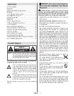 Preview for 2 page of VESTEL PERFORMANCE 20VH3032 Operating Instructions Manual