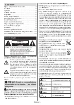 Preview for 2 page of VESTEL Televizyon Performance 22VF3025 Operating Instructions Manual