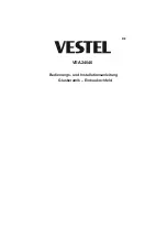 VESTEL VEA24046 Operating And Installation Instructions предпросмотр