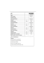 Preview for 99 page of VESTEL VEA24046 Operating And Installation Instructions