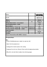 Preview for 22 page of VESTEL VEB13026 Operating And Installation Instructions