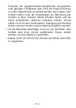 Preview for 5 page of VESTEL VEKK5025 User Manual