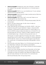 Preview for 13 page of VESTEL VEM620HX Operating Instructions Manual