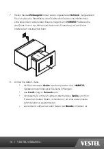 Preview for 18 page of VESTEL VEM620HX Operating Instructions Manual