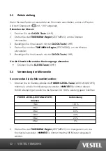 Preview for 22 page of VESTEL VEM620HX Operating Instructions Manual