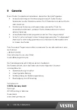 Preview for 32 page of VESTEL VEM620HX Operating Instructions Manual