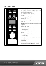 Preview for 38 page of VESTEL VEM620HX Operating Instructions Manual