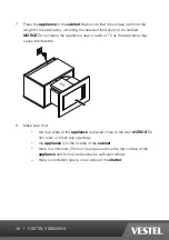 Preview for 48 page of VESTEL VEM620HX Operating Instructions Manual