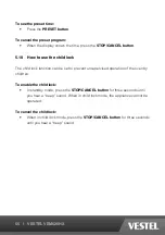 Preview for 55 page of VESTEL VEM620HX Operating Instructions Manual