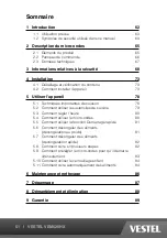 Preview for 61 page of VESTEL VEM620HX Operating Instructions Manual