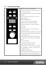 Preview for 66 page of VESTEL VEM620HX Operating Instructions Manual