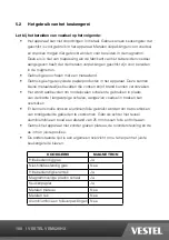 Preview for 108 page of VESTEL VEM620HX Operating Instructions Manual