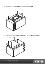 Предварительный просмотр 17 страницы VESTEL VEM820GS Operating Instructions Manual