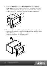 Предварительный просмотр 110 страницы VESTEL VEM820GS Operating Instructions Manual