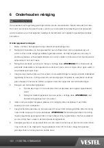 Предварительный просмотр 121 страницы VESTEL VEM820GS Operating Instructions Manual