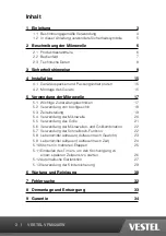 Preview for 2 page of VESTEL VFM820EW Operating Instructions Manual