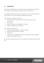 Preview for 37 page of VESTEL VFM820EW Operating Instructions Manual