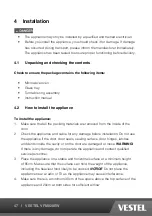 Preview for 47 page of VESTEL VFM820EW Operating Instructions Manual