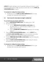 Preview for 53 page of VESTEL VFM820EW Operating Instructions Manual