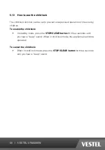 Preview for 59 page of VESTEL VFM820EW Operating Instructions Manual