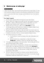 Preview for 90 page of VESTEL VFM820EW Operating Instructions Manual