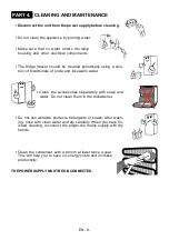 Preview for 10 page of VESTEL Westline CW235WH Instruction Booklet