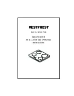 Preview for 20 page of Vestfrost basic 2 induktion Instruction Manual