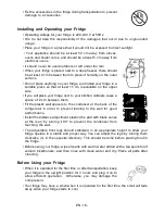 Preview for 18 page of Vestfrost CI 250-2 R Instruction Booklet