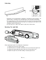 Preview for 21 page of Vestfrost CI 250-2 R Instruction Booklet