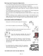 Preview for 11 page of Vestfrost CI 397 R Instruction Booklet