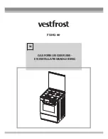 Preview for 58 page of Vestfrost FSHG 60 Usage And Installation Manual