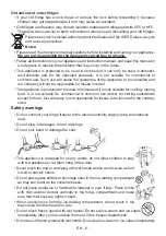 Preview for 6 page of Vestfrost VCF 10180 NoFrost User Manual