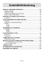 Preview for 66 page of Vestfrost VCF 10186 User Manual