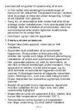 Preview for 6 page of Vestfrost VHH 1030 P User Manual