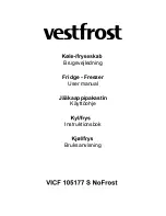 Предварительный просмотр 1 страницы Vestfrost VICF 105177 S User Manual