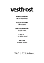 Vestfrost VICF 11177 S NoFrost User Manual preview