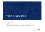 Preview for 1 page of Vestfrost VLS 054 SDD Instructions Manual