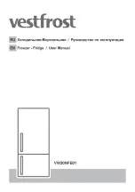 Vestfrost VW20NFE01 User Manual preview