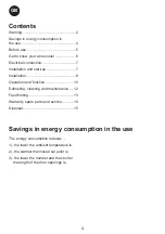 Preview for 4 page of Vestfrost WFG 155 Instructions For Use Manual